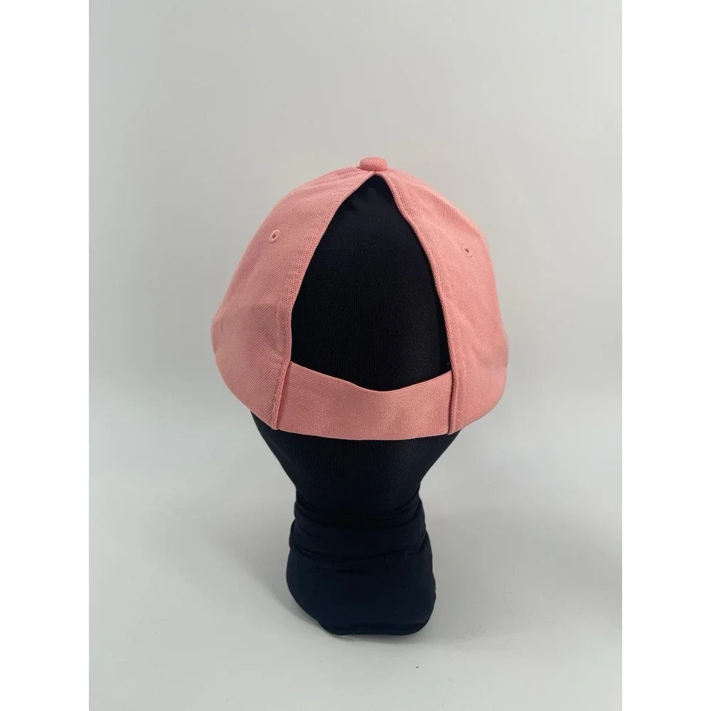Under Armour Hat Strap-back Ball Cap Performance Pink‎ Running Pickleball Activ
